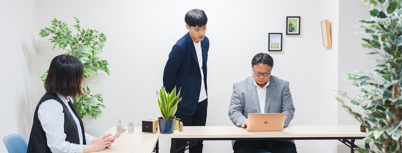 1対2コミット型AIレッスンの様子